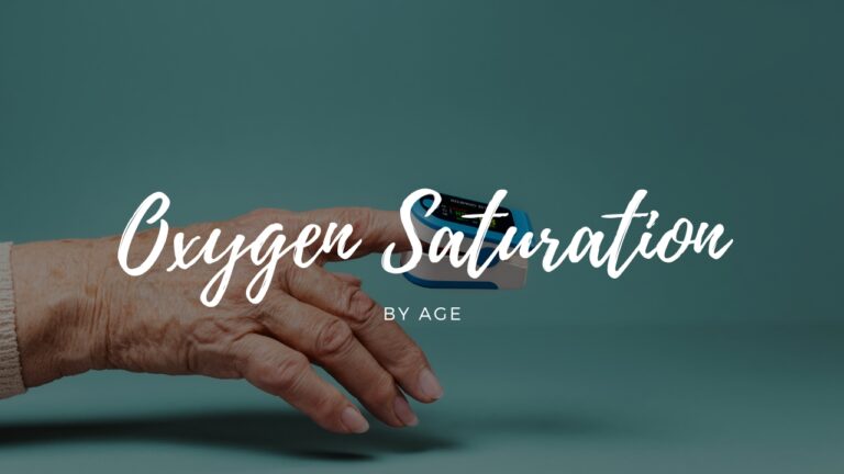 Normal Oxygen Saturation By Age A Comprehensive Breakdown Namdrc